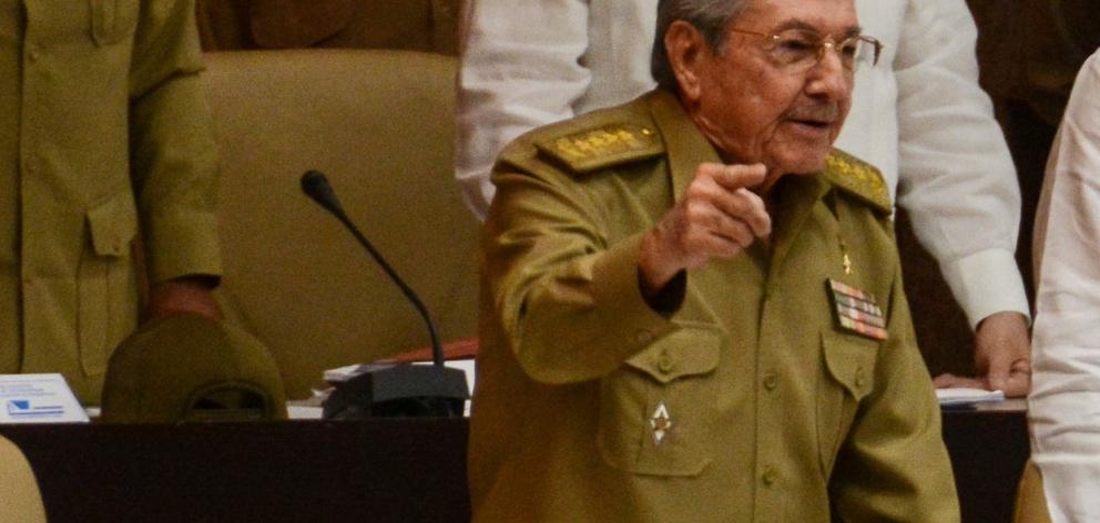 Castro said Cuba remained open to negotiating matters of bilateral interest with the United States, sticking to the relatively conciliatory tone it has struck of late. Photo: Reuters