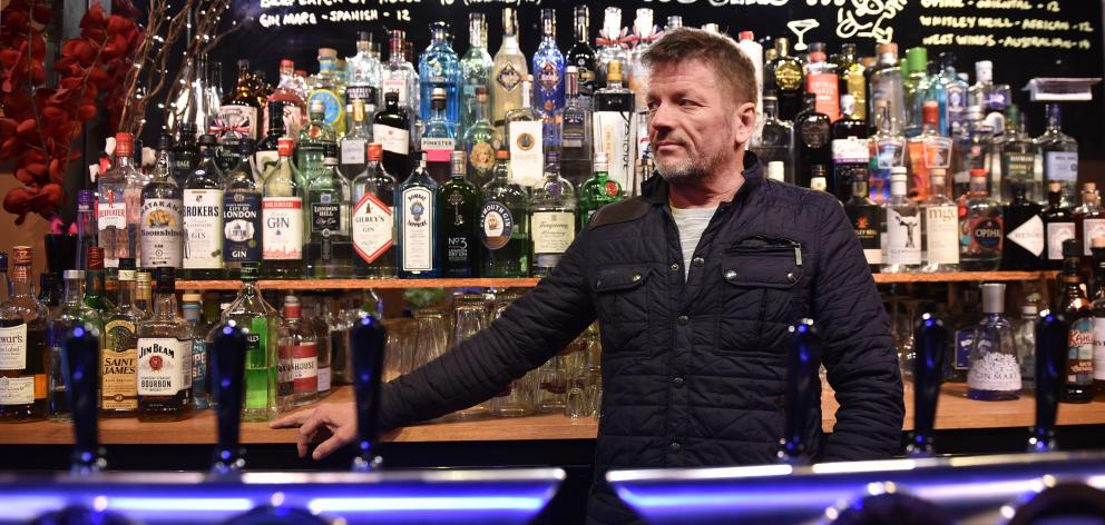 Zanzibar owner Jonas Hjertquist claims patrons left his business because of the noise made by contractors working outside. Photo: Peter McIntosh