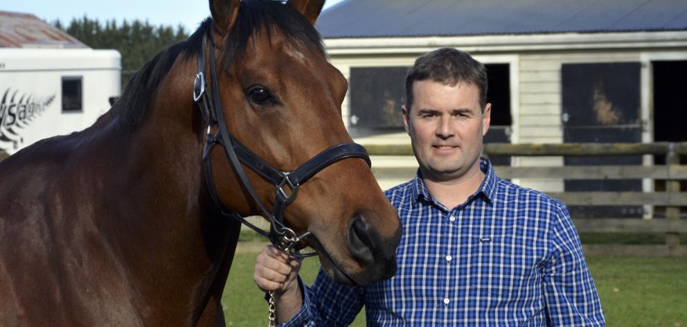 Co-owner Jason Coutts is looking forward to the coming thoroughbred breeding season with his...