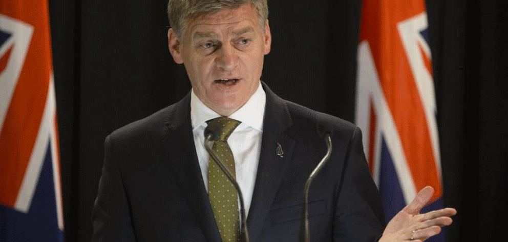 Prime Minister Bill English says people need to exercise more personal responsibility in avoiding...