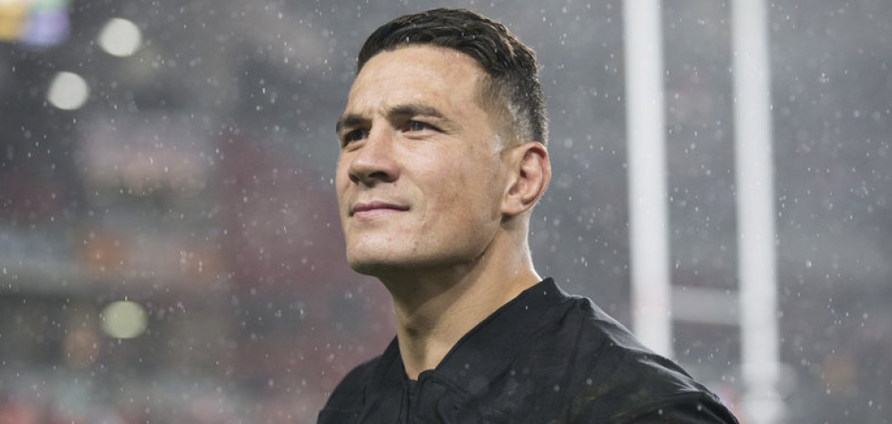 Sonny Bill has been sent off during the All Blacks- Lions match. Photo: NZ Herald