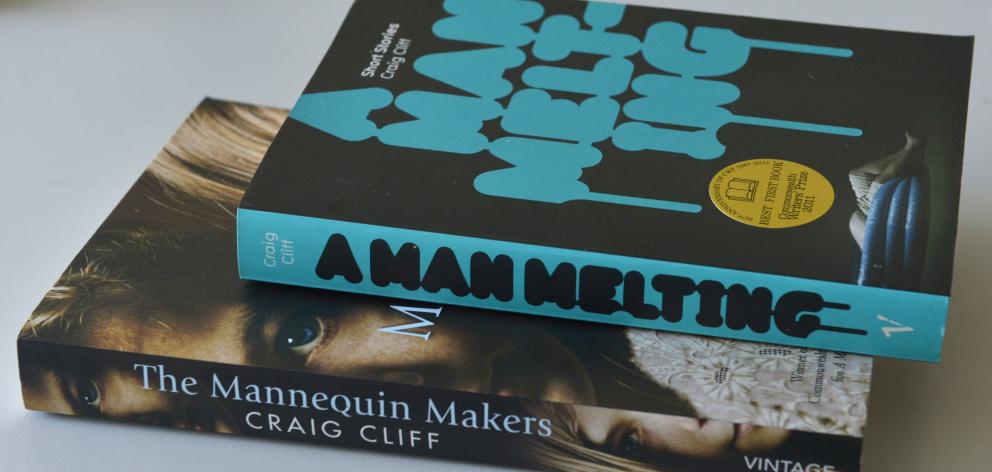 Craig Cliff’s first two novels, A Man Melting: short stories and The Mannequin Maker.