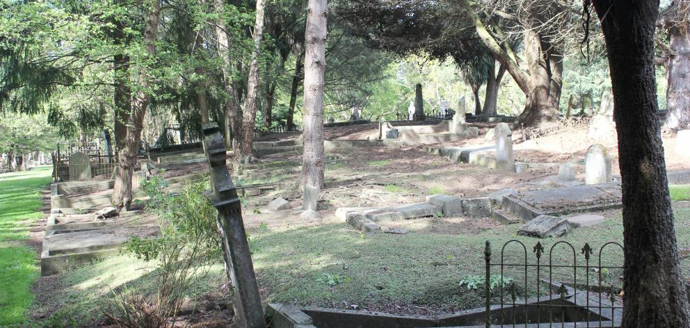 Several bodies, including that of executed murderer Charles Clements, are buried in unmarked graves in free ground in Southern Cemetery. Photo: Bruce Munro