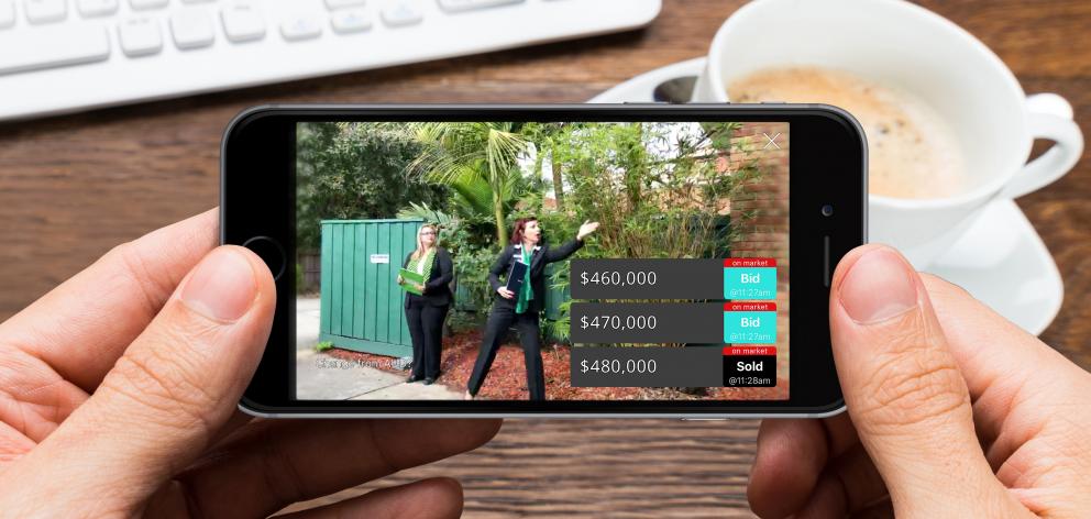 Further investment will allow Gavl to live-stream property auctions anywhere in the world. Photos...