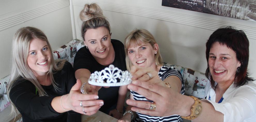 South Otago A&P Show Queen co-conveners (from left) Keely Hurring, Tina Stanley, Ingrid Keating...