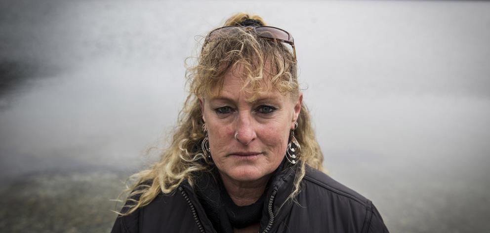 Nicola Cruickshank on the shores of Lake Wakatipu. Photos: Mike Scott