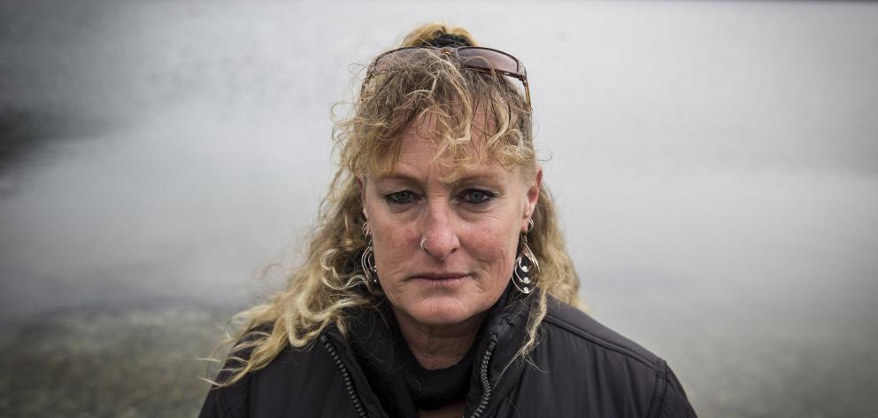 Nicola Cruickshank on the shores of Lake Wakatipu. Photos: Mike Scott