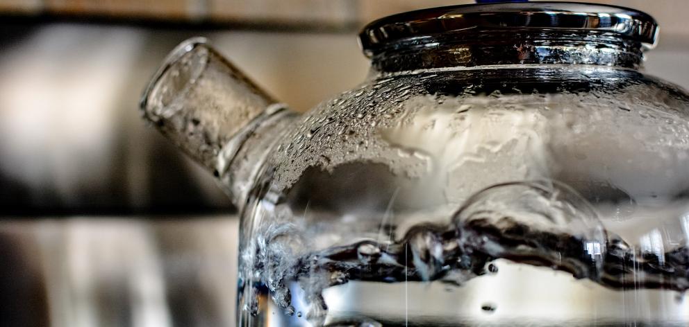 The requirement to boil water used for drinking, brushing teeth and food preparation is in effect until further notice in Fox Glacier. Photo: Getty Images