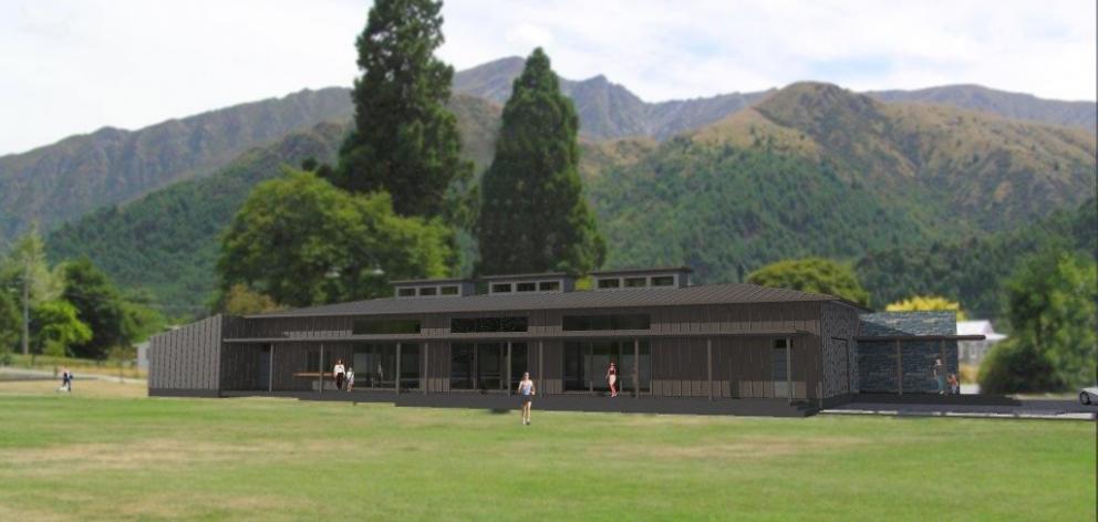 An artist’s impression of Arrowtown’s new community and sports facility, which will be built by...