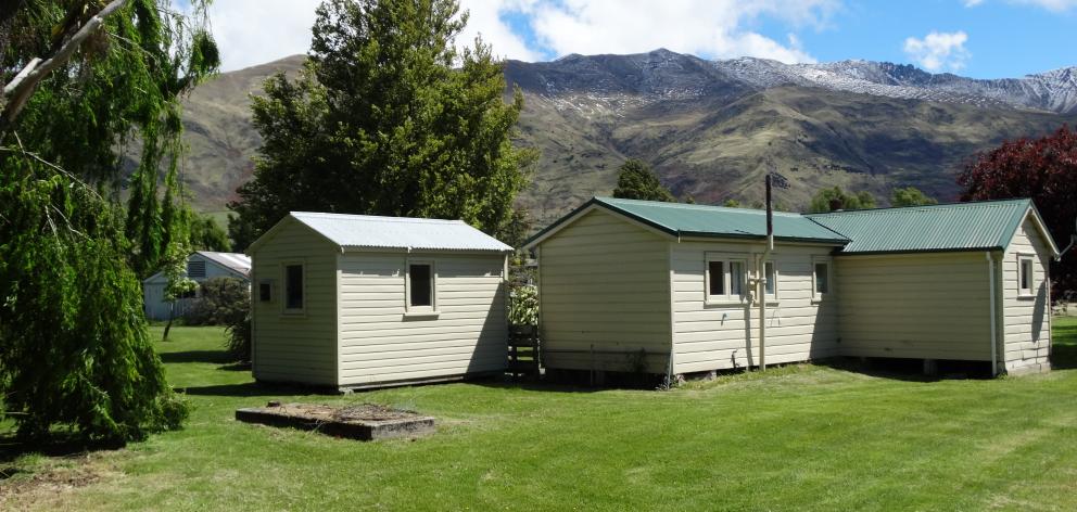 The former Fish & Game Otago buildings at Bullock Creek, including the decommissioned fish...