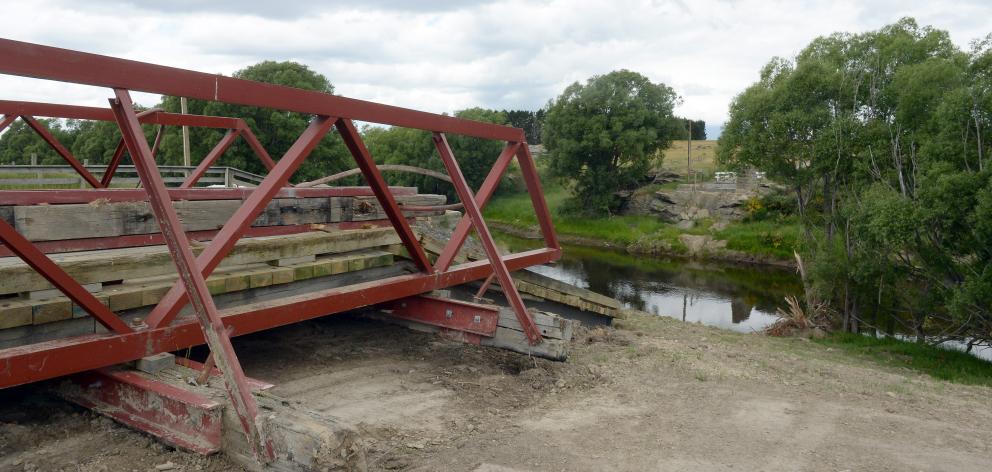 The Sutton bridge. Photo: ODT