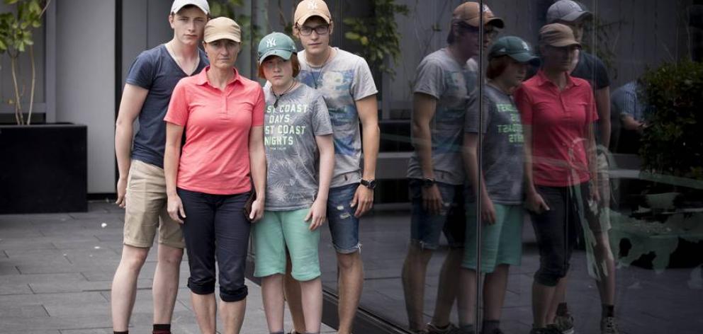 The Schwarz family had a grim surprise on Saturday evening when they returned to a central Auckland Wilson carpark to find their car had been stolen. Photo: Dean Purcell