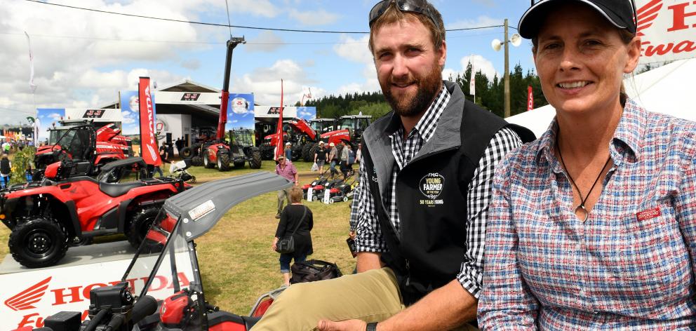 Katie Milne catches up with FMG Young Farmer of the Year Nigel Woodhead at the Southern Field...