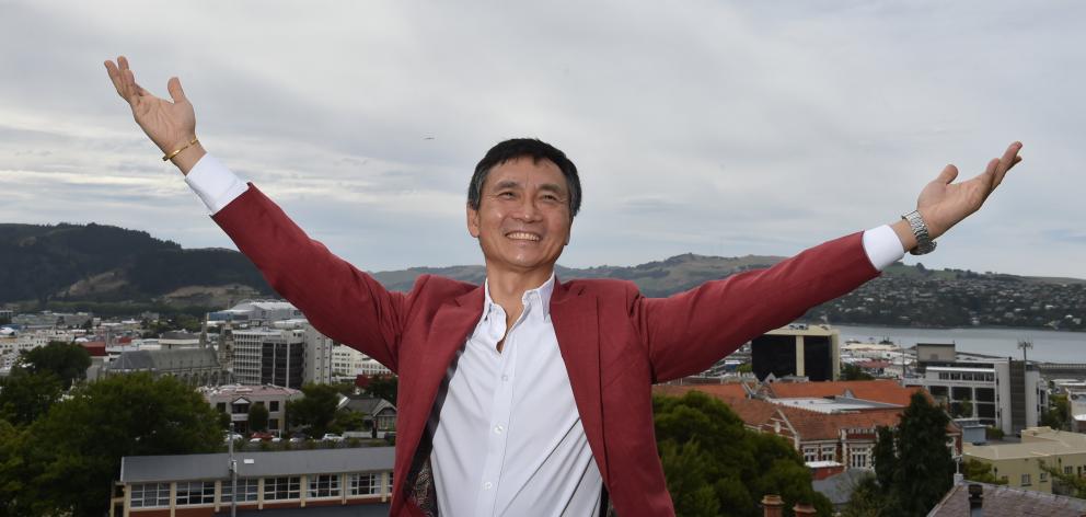 Li Cunxin, Queensland Ballet artistic director and writer of Mao’s Last Dancer,  was in Dunedin...