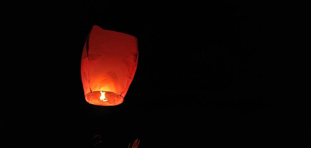 Police received calls in regards to "distress flares" which wound up being sky lanterns. Photo: Getty Images