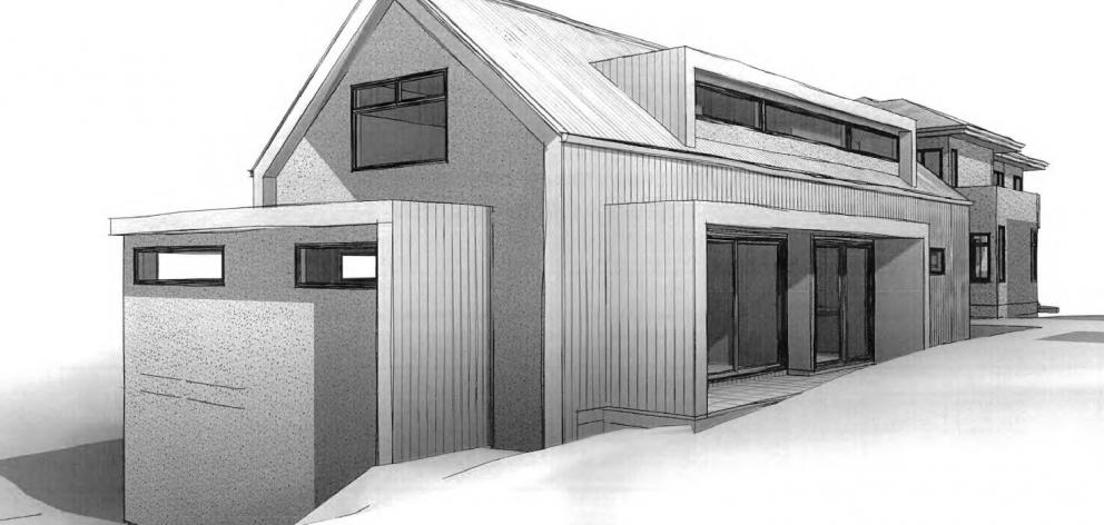 Proposed new three story building for Moana House at 403 High St. Image: Warnock Architecture