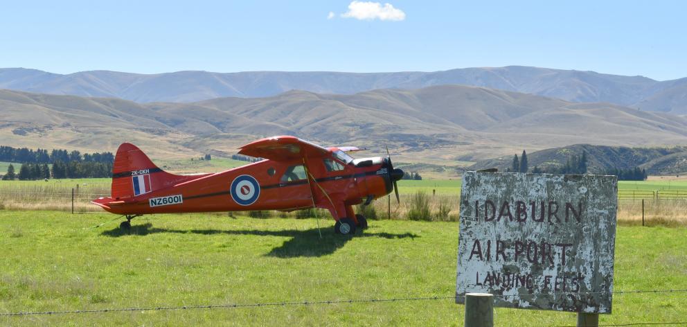 The DHC-1 Beaver after landing at Idaburn Airport in Central Otago, flown by Hong Kong-based New...