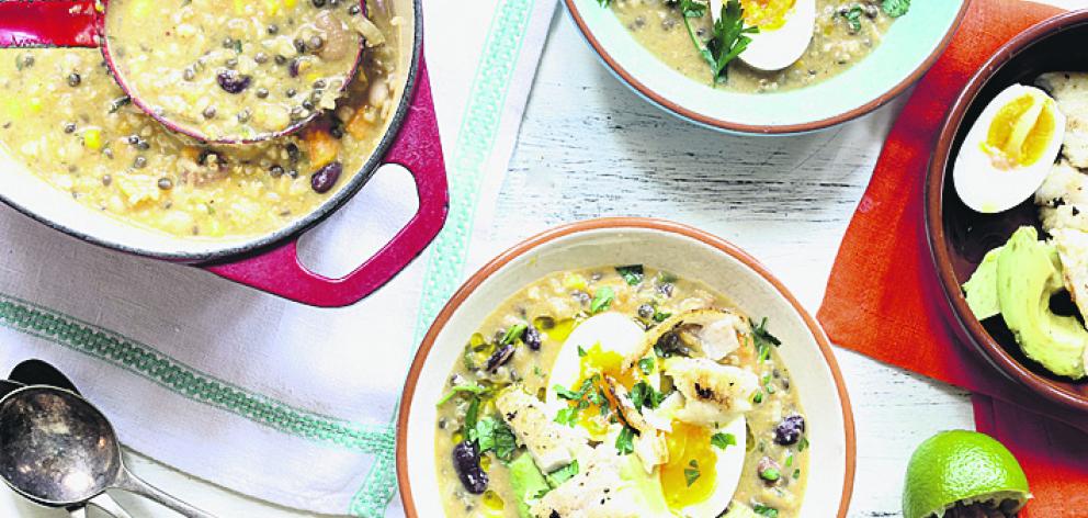 Fanesca soup. Fanesca soup.