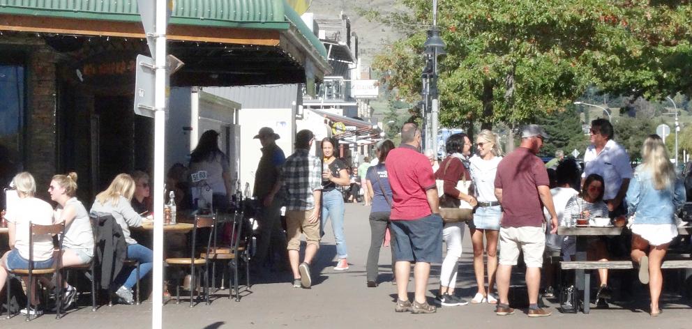 Wanaka's cafe culture is growing due to the influx of tourists. Photo: Kerrie Waterworth