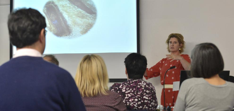 Prof Hallie Buckley, of the University of Otago anatomy department, gives a public talk about...