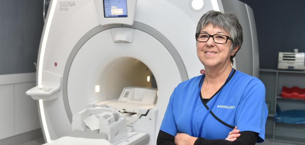 Dunedin Hospital radiographer Jill Oliver is retiring after 47 years’ service. Photo: Gregor...