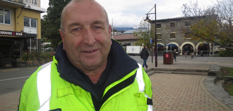 Stu Ide retires after 17 years as Queenstown-based fire safety officer/fire investigator for Central and North Otago. Photo: Mountain Scene