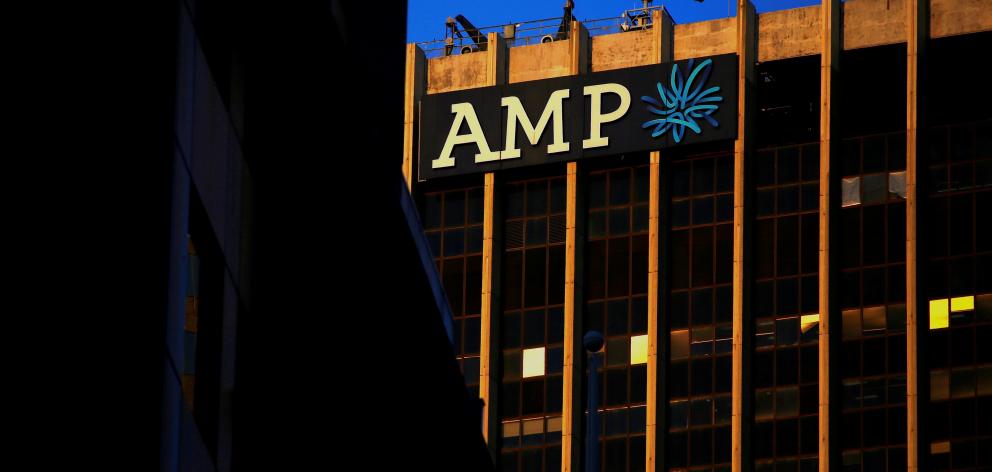 AMP is now deemed a high-risk investment. Photo: Reuters