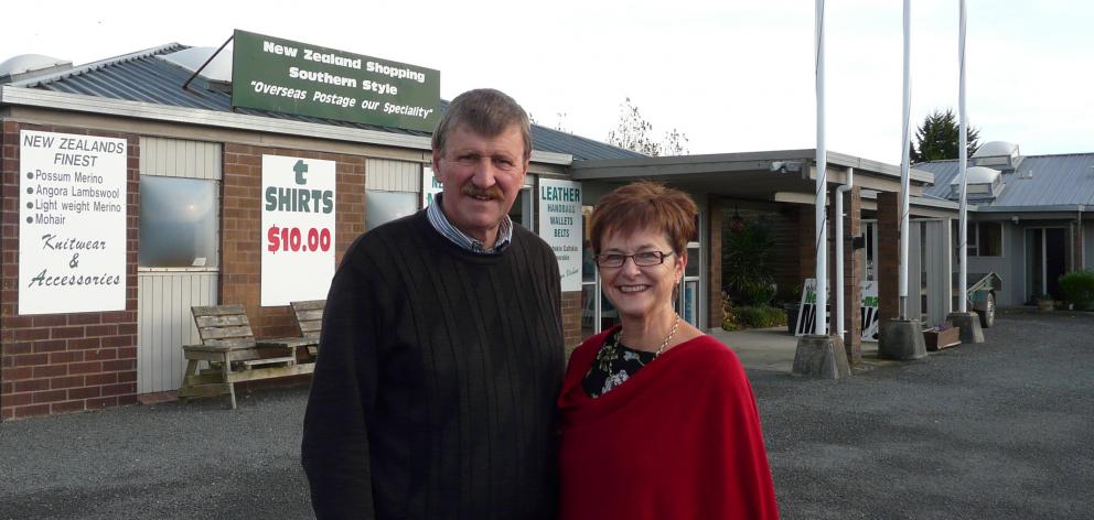 Peggydale owners Mervyn and Alison Jones will be lowering the flags on a 43-year family...