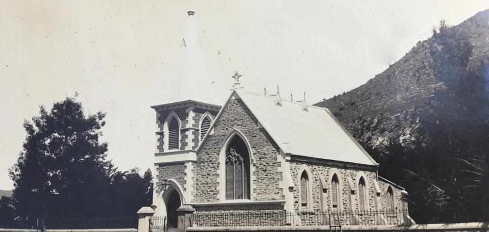 The church with its spire, which was added in 1919. Photo: Supplied