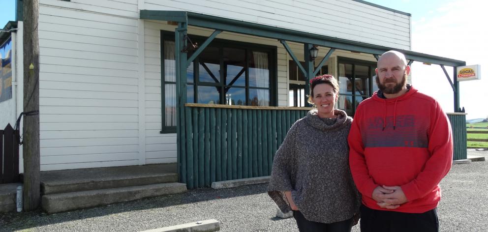 Fort Enfield Tavern owners Johnny and Amber Rogers. Photos: Daniel Birchfield