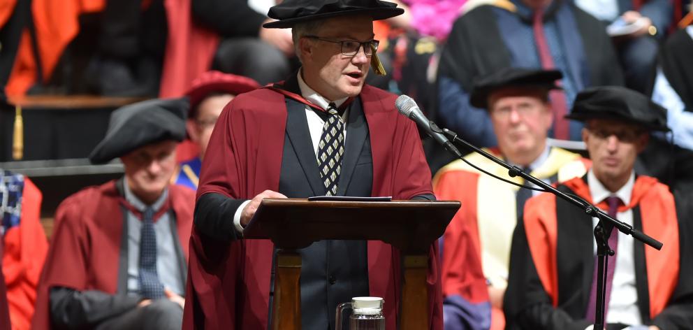 University of Otago microbiologist Prof Greg Cook urges University of Otago graduates to tackle...