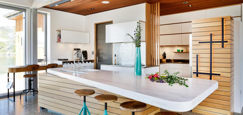 The award-winning kitchen in a Cromwell home. PHOTO: SUPPLIED