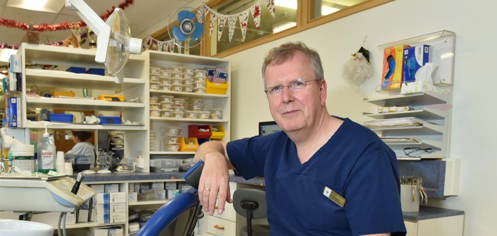 Prof Paul Brunton, a British dental researcher, became dean of the Otago Dentistry School in 2015. Photo: Gregor Richardson