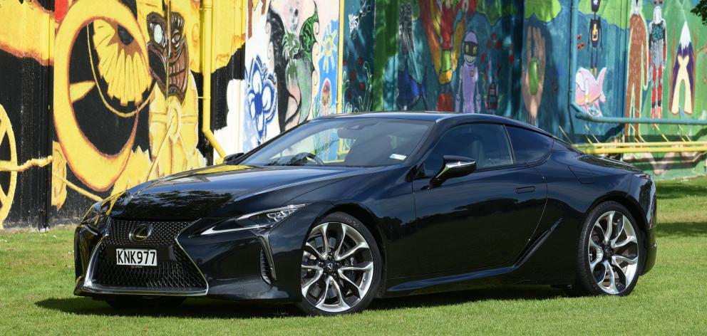 The new Lexus LC500 - a boldly executed and deeply appealing luxury sports coupe. Photos David...