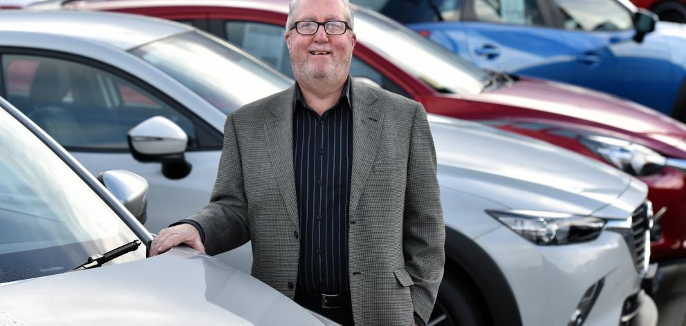 Newly retired car dealer Moray MacKenzie reflects on 51 years in the motor industry. Photo: Peter...