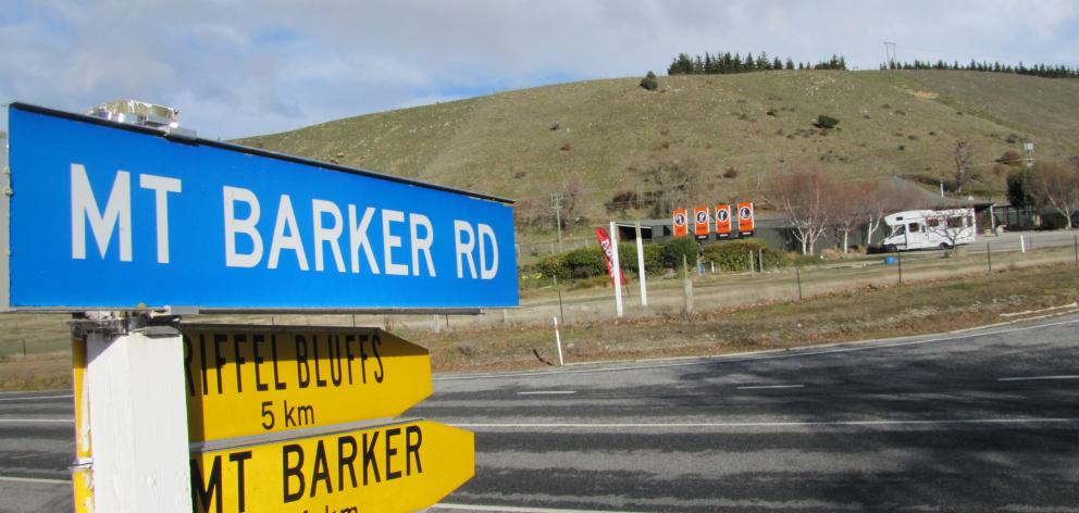 The owner of this land opposite Wanaka Airport is taking his case for rezoning to the Environment...