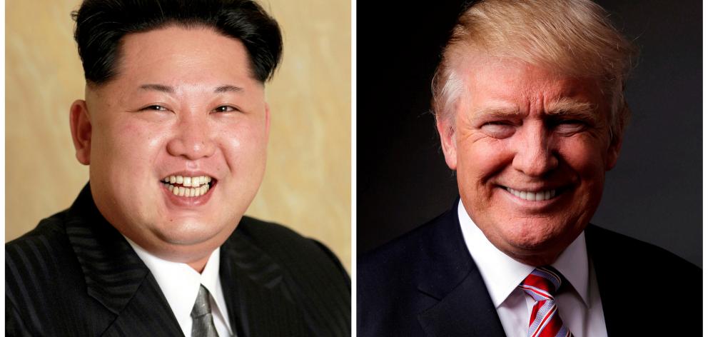Kim Jong Un and Donald Trump. Photo: Reuters