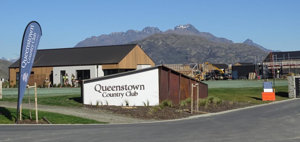 Several items of plumbing, electrical and concrete cutting equipment were taken from containers stored at the site at Queenstown Country Club. Photo:Tracey Roxburgh