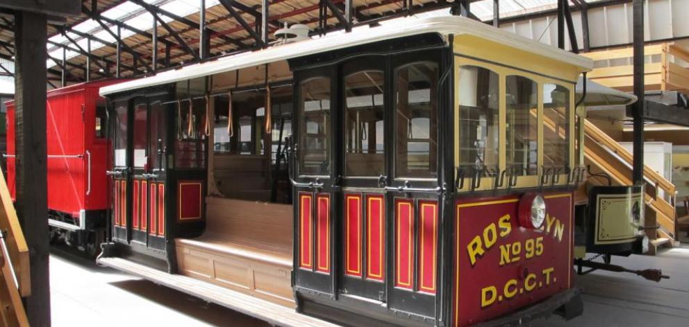 Roslyn No95 cable car will soon return from Christchurch to Dunedin to be featured at the new tram shed in Mornington. Photo: ODT files