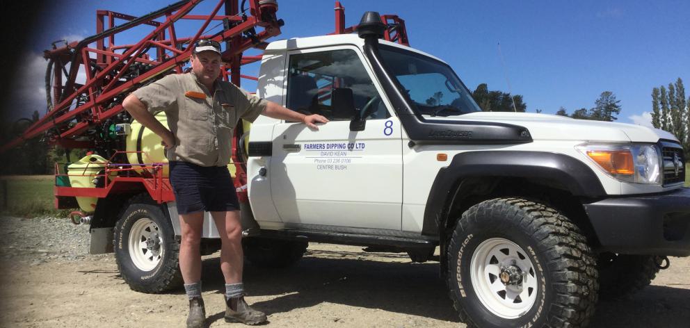 Centre Bush contractor David Kean is the new president of Rural Contractors New Zealand. Photo: Supplied