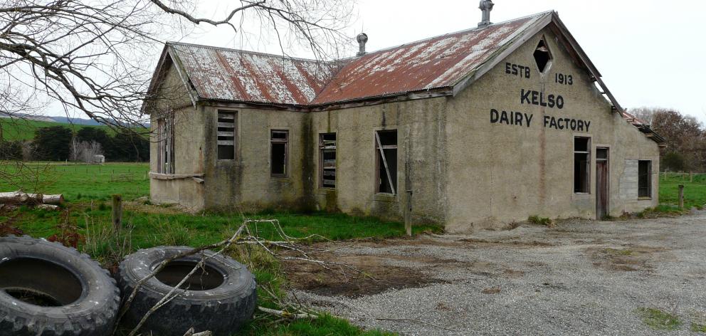 The Clutha District Council is considering the future of the landmark Kelso Dairy Factory, built...
