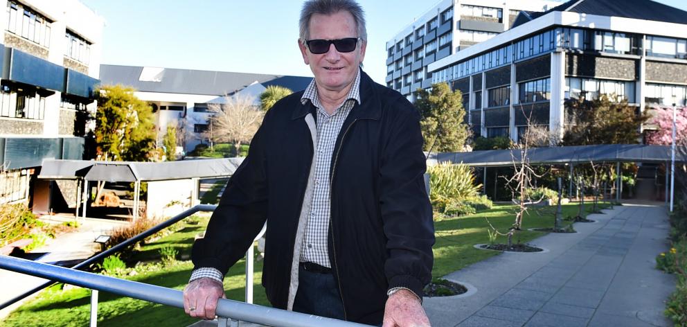 Otago Polytechnic chief executive Phil Ker at the site where a new trades and engineering...