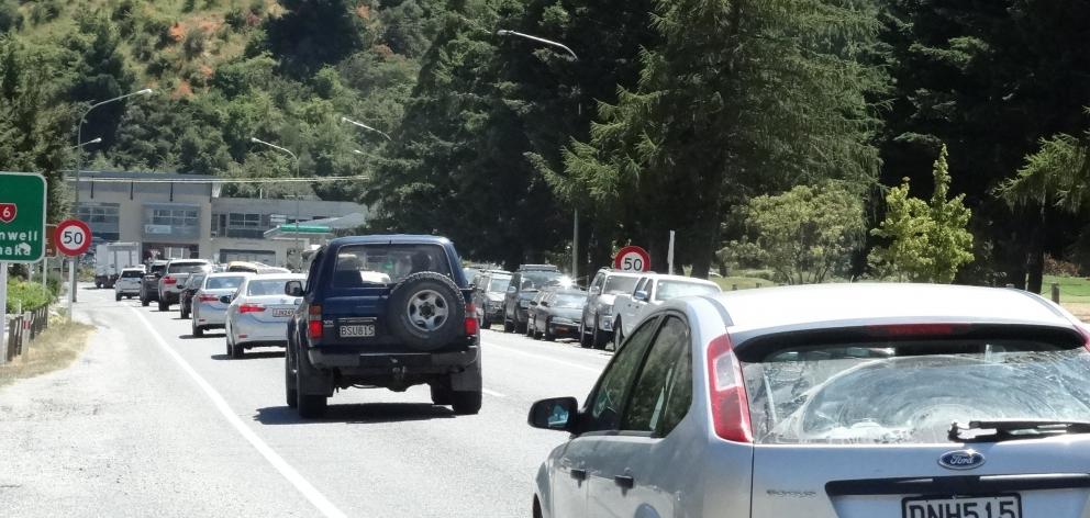 Traffic woes at Frankton are a big concern for town planners. Photo: Louise Scott