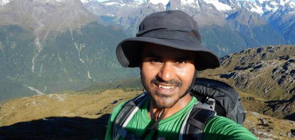 Magesh Jagadeesan, a 32-year-old information security engineer for a Wellington-based company, died after falling into Mt Ruapehu's crater lake on Saturday. Photo: supplied via NZ Herald
