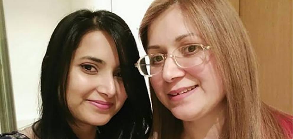 Niki Soni (left) died suddenly earlier this year and her death was being investigated by the Coroner. Now her mother Monica Soni (right) had also died suddenly. Photo: Supplied via NZ Herald