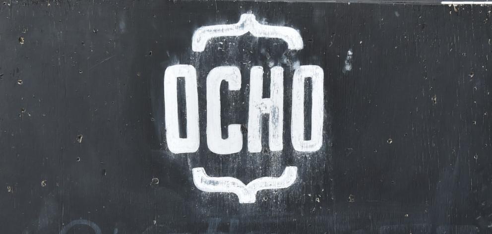Ocho signage. Photo: ODT