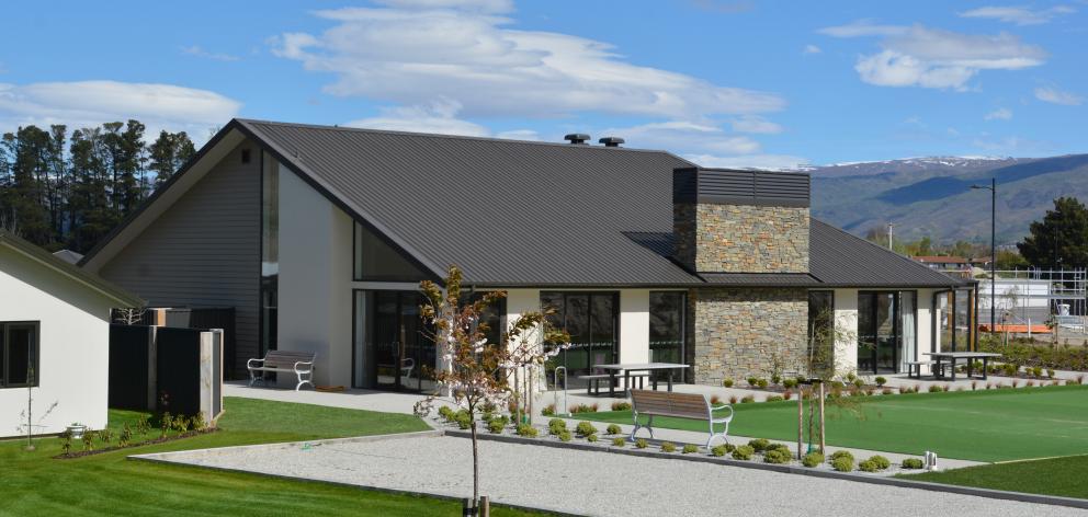 The lodge at Cromwell's Golden View Lifestyle Village. The official opening of the complex was held last week and construction of an aged care facility has just been confirmed. Photo: Ange Wylie