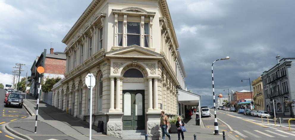 The former BNZ building in Port Chalmers, empty for more than a decade. Photo: Linda Robertson