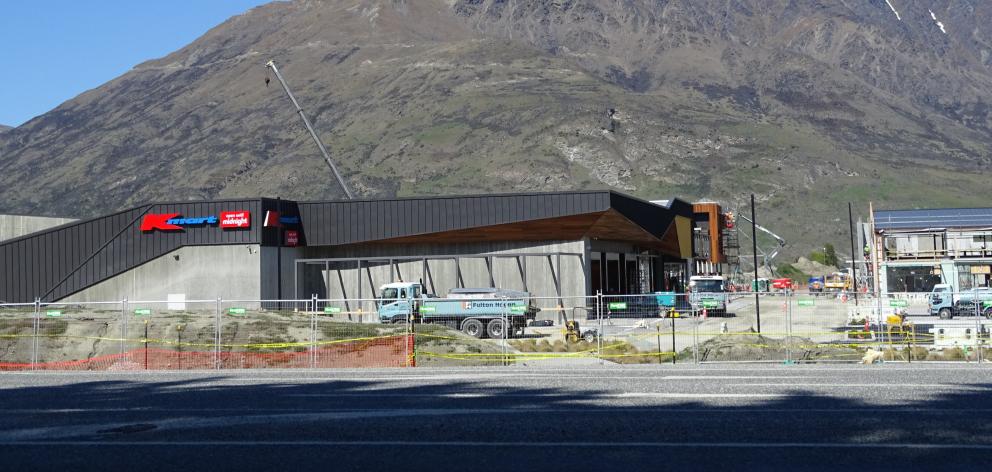 The Kmart store which is part of the Queenstown Central retail development on the Frankton Flats....