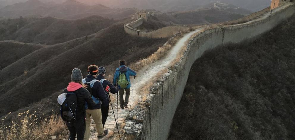 Team See Possibilities take on the 100km epic endurance challenge on the Great Wall of China in...